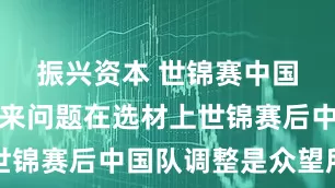 振兴资本 世锦赛中国队暴露出来问题在选材上世锦赛后中国队调整是众望所归